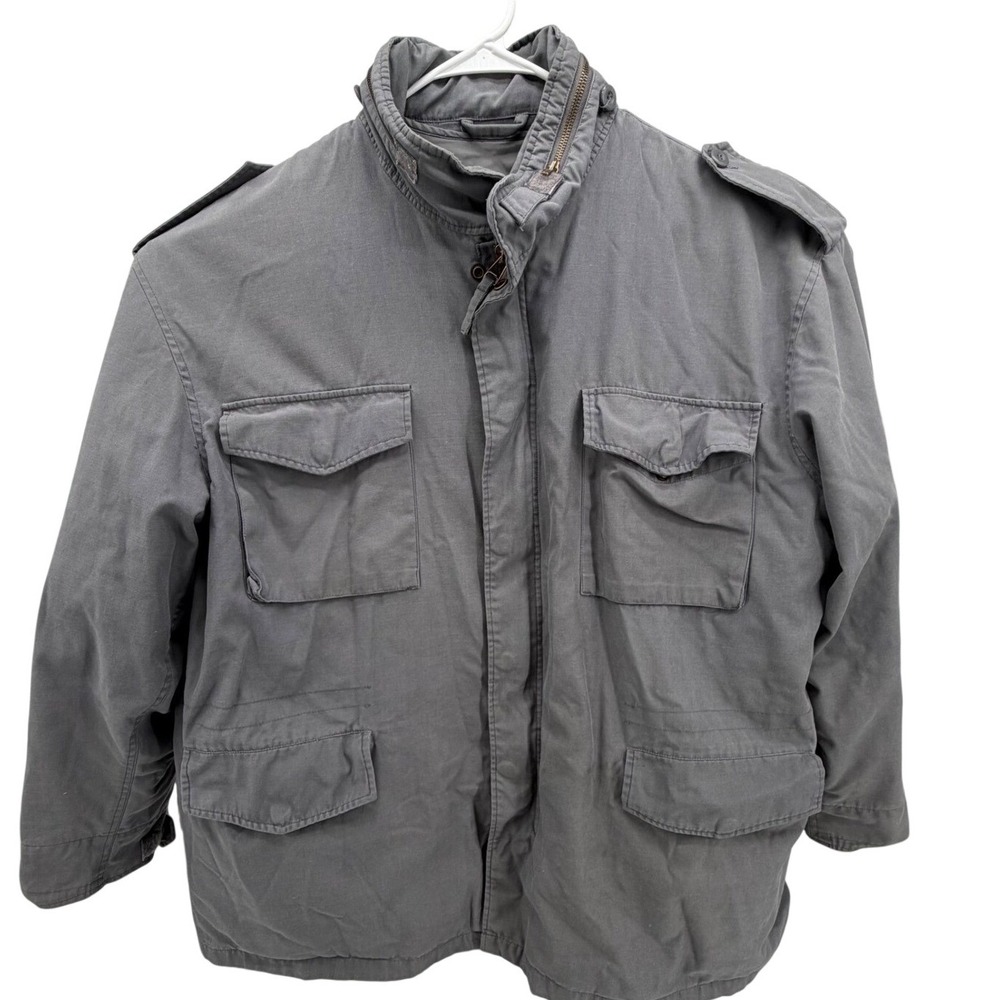 Rothco Ultra Force BDU Field Jacket Gray Military Tactical Coat 4XL Insulated